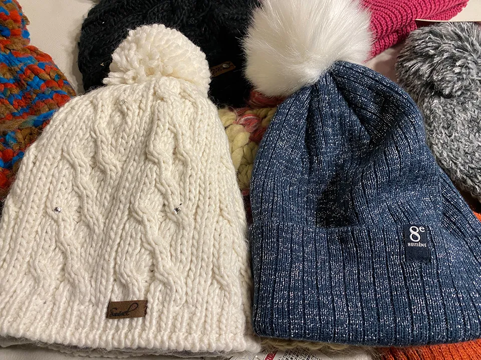 ツアーで貸し出す防寒具