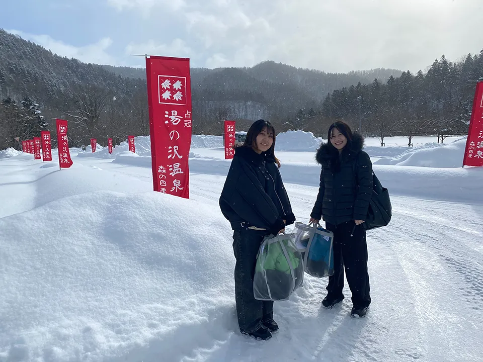 ワカサギ天ぷらと温泉を楽しむツアー