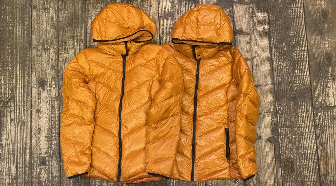 優勝賞品のチャンピオンダウンジャケット